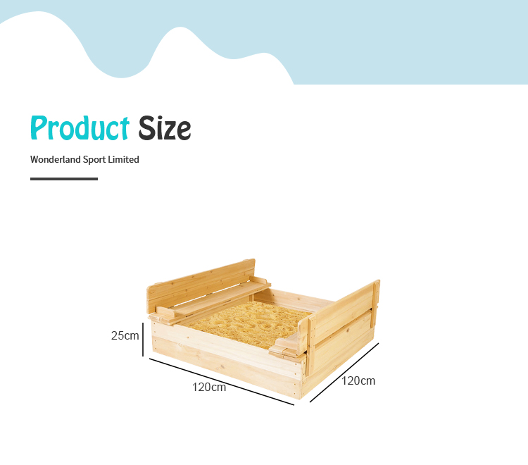 sandbox size