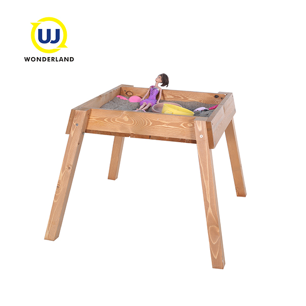 Pine Wood Kids Sandbox Table