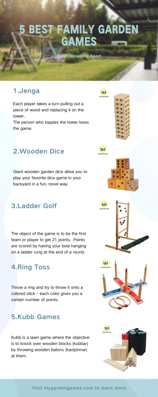 5 Best Garden Games For Family Fun Wonderland Sport Wholesaler