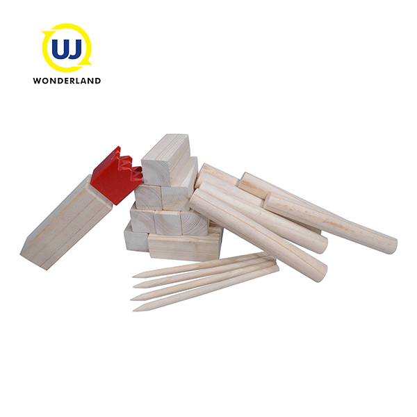 Giant Viking Chess Kubb Game Set