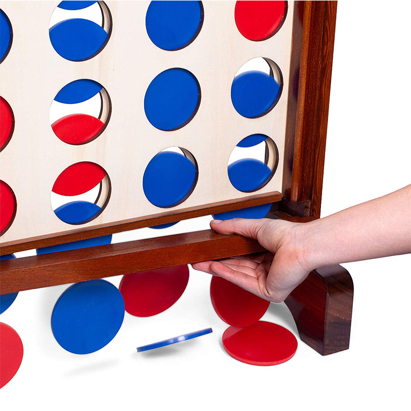 Giant Connect Four Garden Game