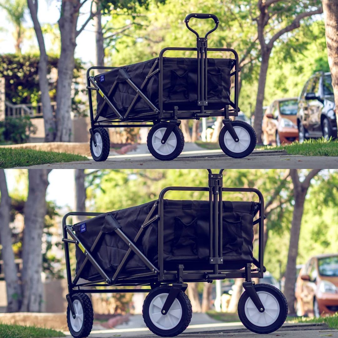 Heavy Duty Foldable Garden Wagon Cart