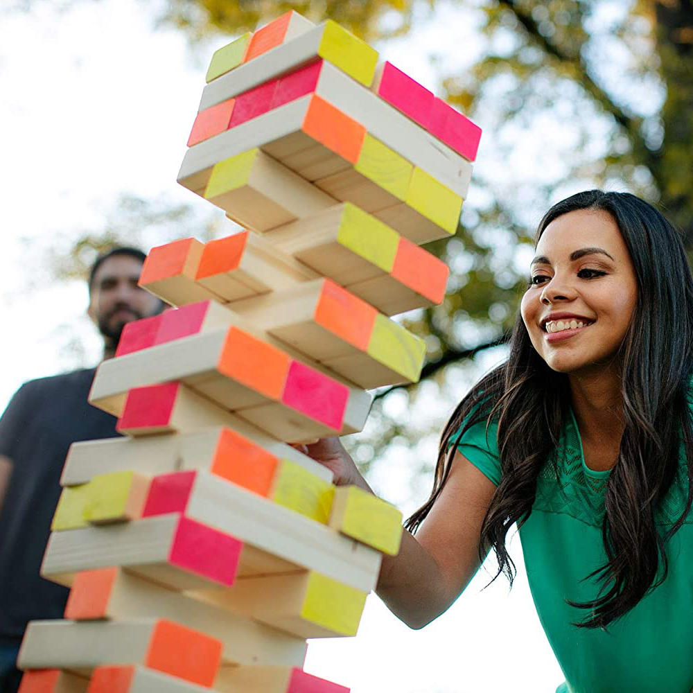 Attractive Glowing Giant Jenga