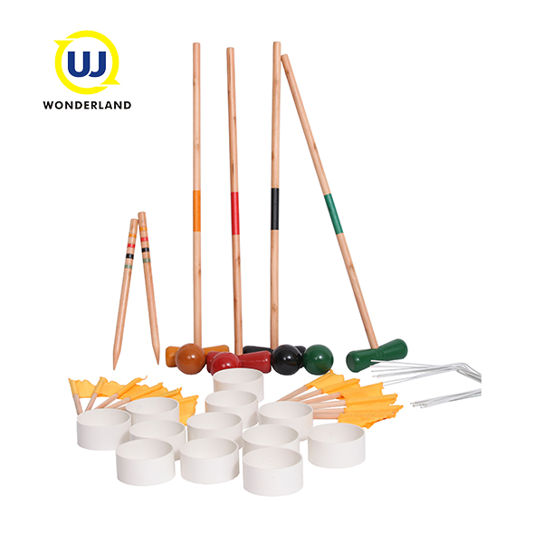 Classic Yard Game Croquet Golf Ball Game Set