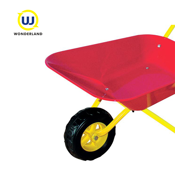 Kids Metal Wheelbarrow Set Toy