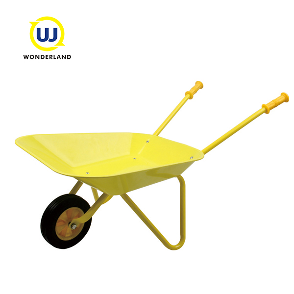 Kids Metal Wheelbarrow Set Toy