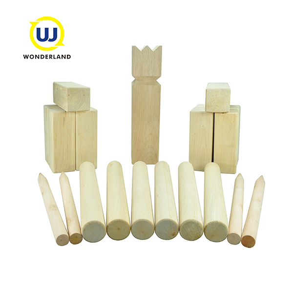 Giant Viking Chess Kubb Game Set