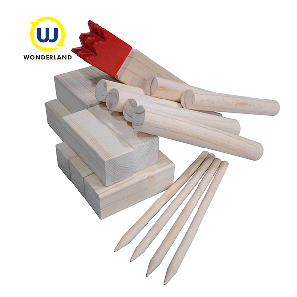 Giant Viking Chess Kubb Game Set