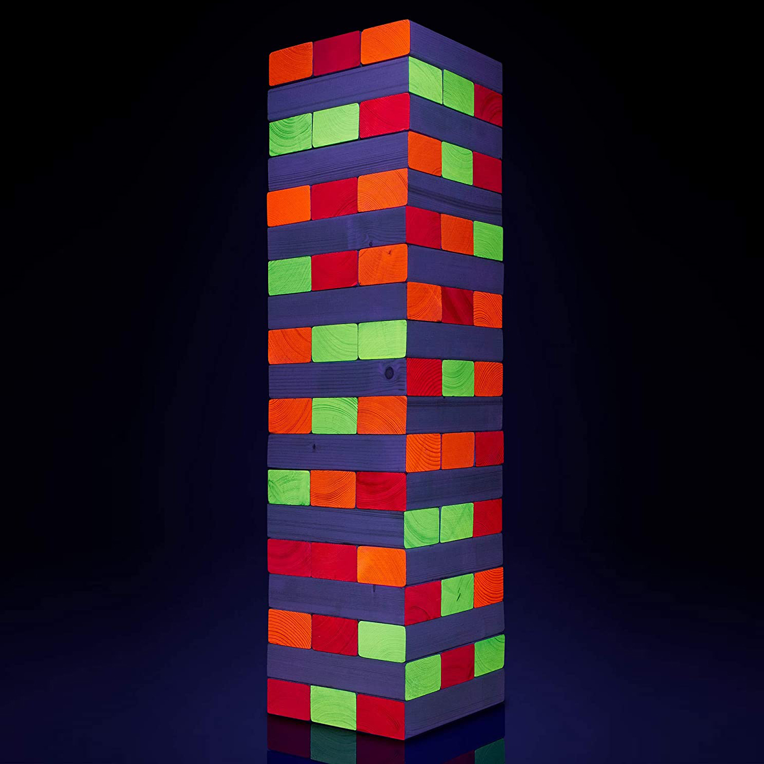 Attractive Glowing Giant Jenga