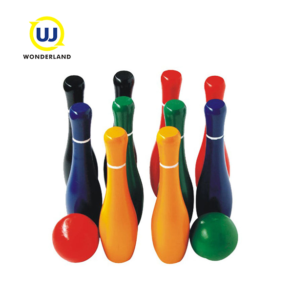 Wooden Bowling Pin Outdoor Games