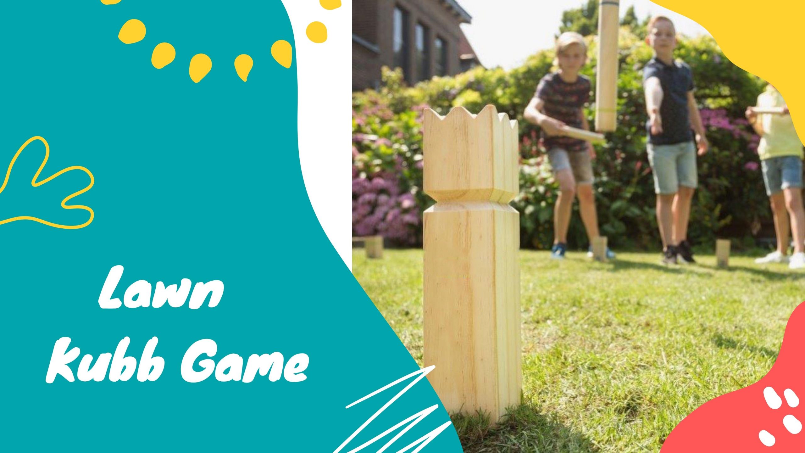 Yard Kubb Oudoor Game