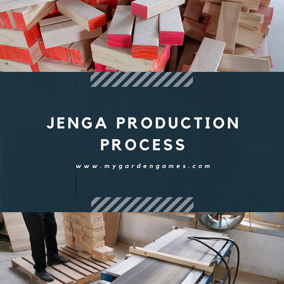 How to make a yard Jenga game?-Factory production process