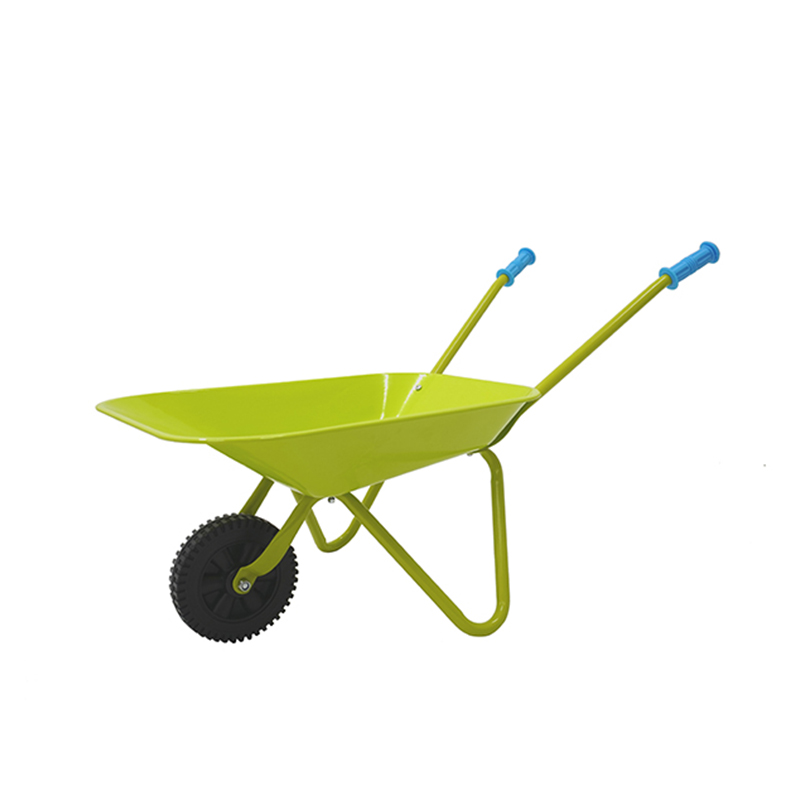 kids Metal Outdoor Garden 1 Wheel Barrow