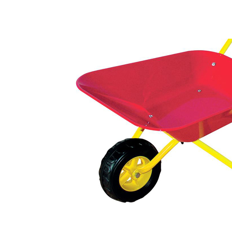 kids Metal Outdoor Garden 1 Wheel Barrow