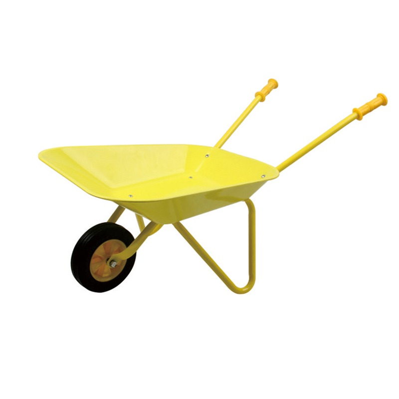 kids Metal Outdoor Garden 1 Wheel Barrow